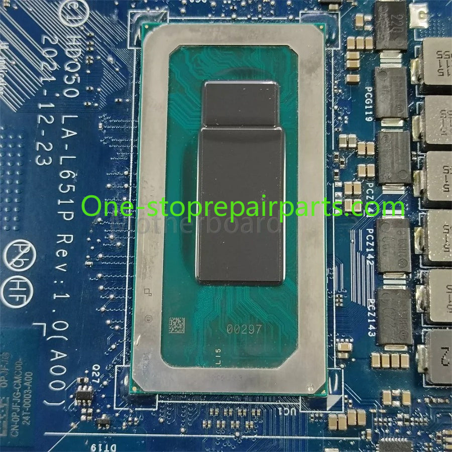 Laptop Motherboard For Dell Alienware M15 R7 Notebook LA-L651P With CPU I7-12700H GPU RTX3060/RTX3070TI CN 02R5KV 0DJVK7 Dell laptop repair parts