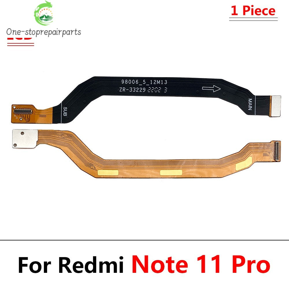 10Pcs,New For Xiaomi Mi A3 9 9T 11 Lite F2 Pro Redmi Note 9 10 10s 11 Pro Main FPC LCD Display Connect Mainboard Flex Cable Xiaomi Xiao mi phone repair parts