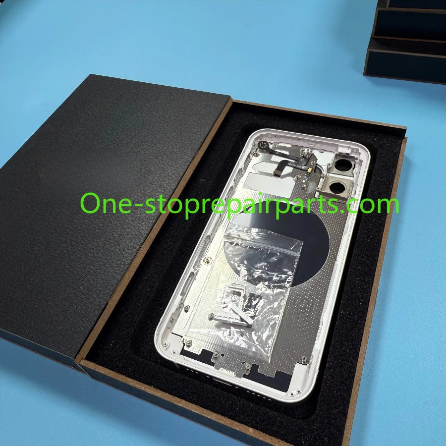 DIY Back housing For iPhone XS Max Like 17 Pro max Back Cover For iPhone XR 12 to 17 Pro 11 to 17 Pro Housing X XS Up To 17 pro iPhone phone repair parts