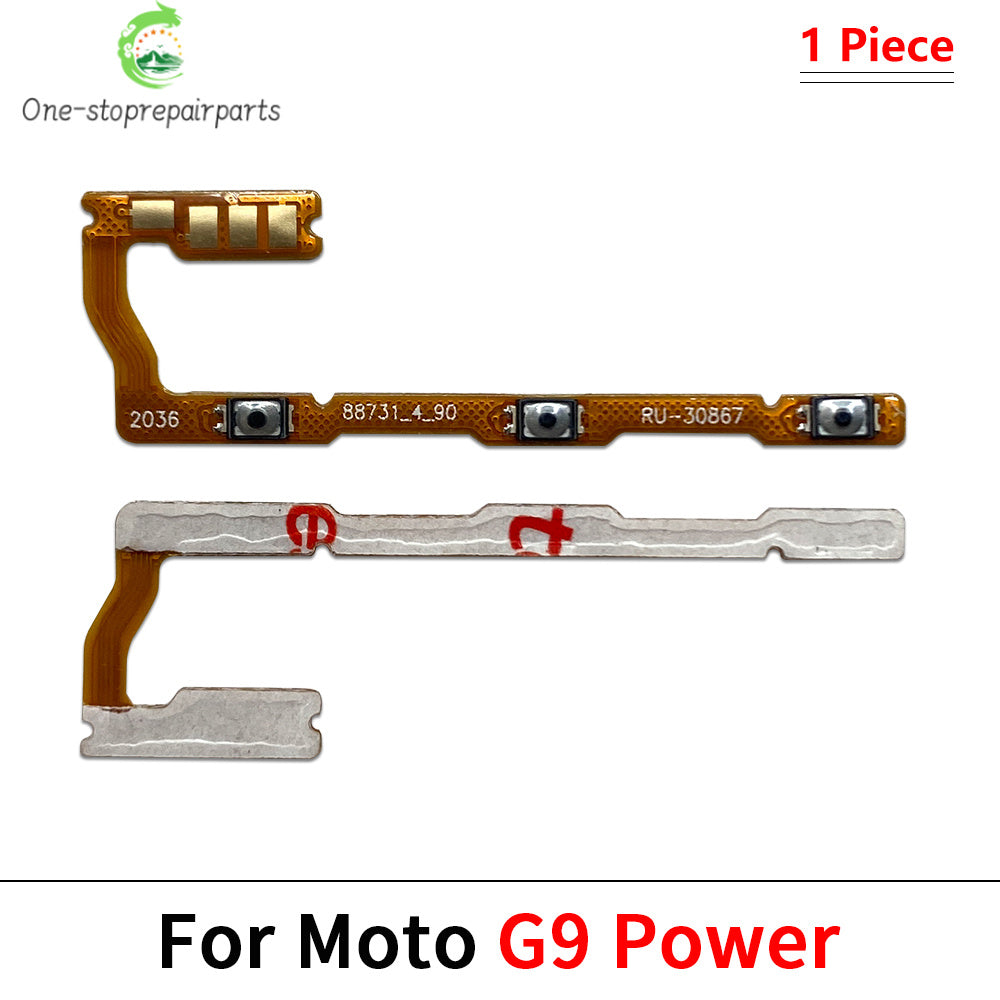 Power On Off Volume Button Flex Cable For Motorola Moto G5 G5s G6 G4 G8 G7 G9 Plus Play Power Lite Motorola phone repair parts
