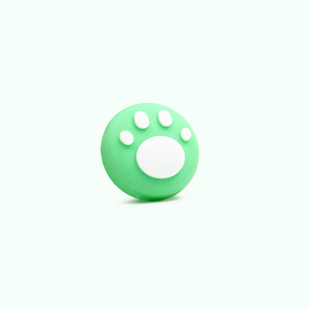 Suitable for Nintendo switch handle button cap Switch joycon rocker button cap Cat lying silicone cap