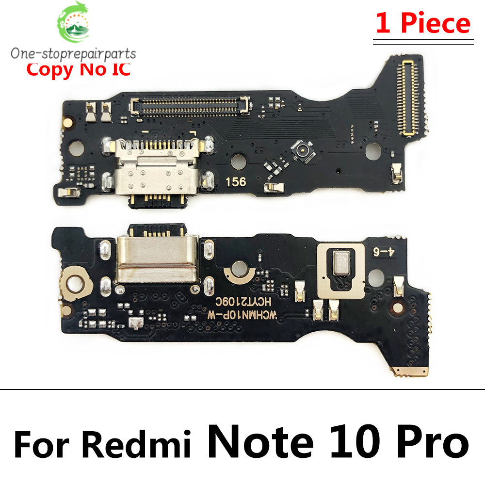 USB Charging Port Microphone Dock Connector Board Flex Cable For Xiaomi Redmi Note 7 8 8T 9 9s 10 11 Pro 5G Xiaomi Xiao mi phone repair parts