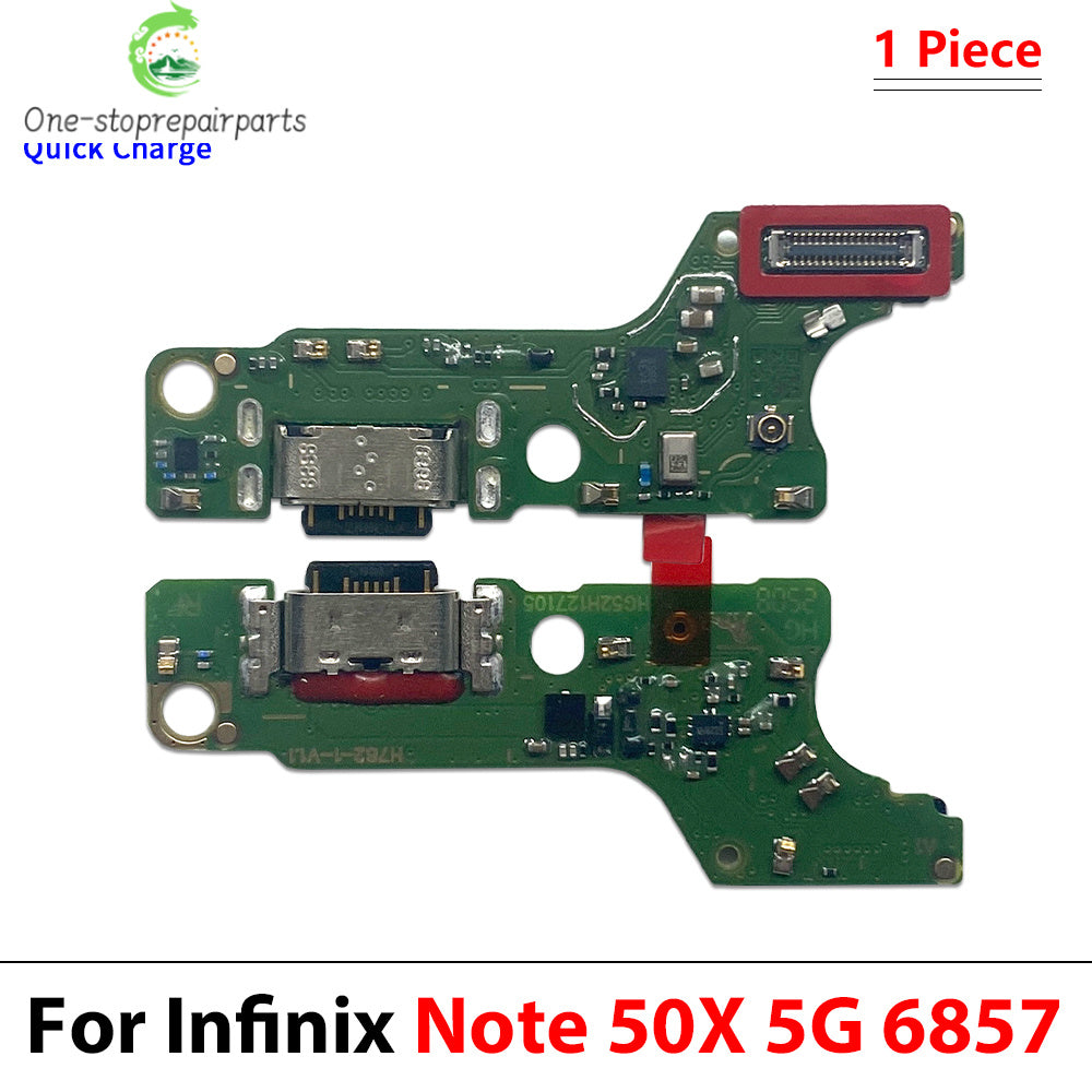 USB Charger Dock Connector Charging Port Microphone Flex Cable For infinix Note 30 30i 40 40X 50 50X Pro Plus VIP 4G 5G infinix phone repair parts