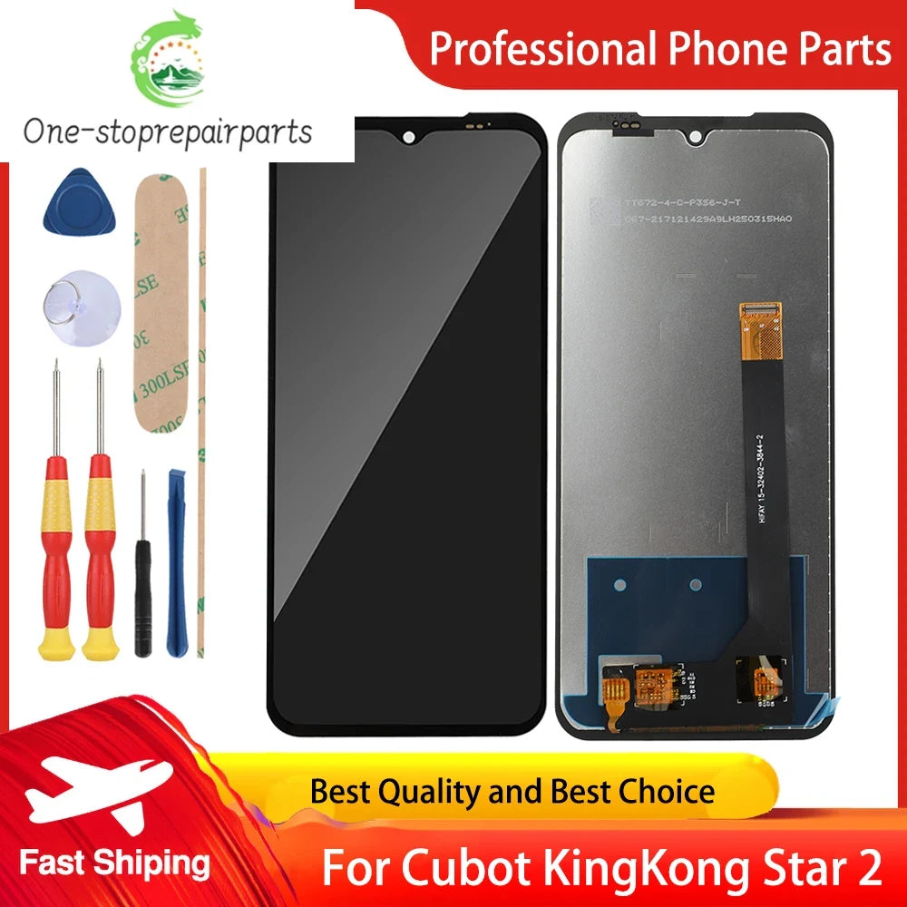 Original LCD Display For Cubot KingKong X Pro KingKong Star 2 Touch Screen Digitizer Assembly Replacement Free Dismantling Tools Other brand Phone repair parts