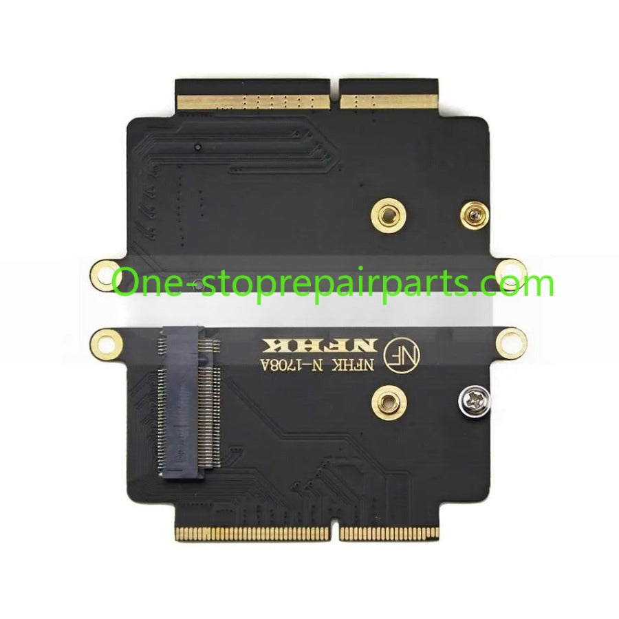 10Pcs/Lot M.2 NVME SSD Adapter for Macbook A1708 Laptop NVMe PCIe M2 NGFF SSD Adapter Riser Card 2016 2017 Year Macbook repair parts