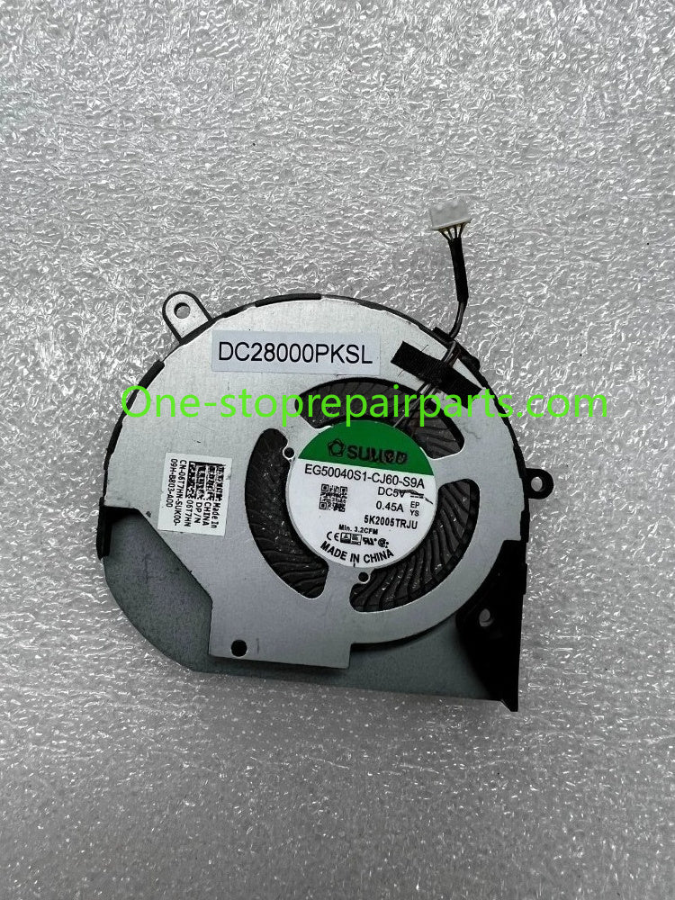 Cooling Heat Sink fan For Dell Latitude 5510 E5510 Cooler Heatsink fan module 07W13Y 06T7HN DC28000PKSL