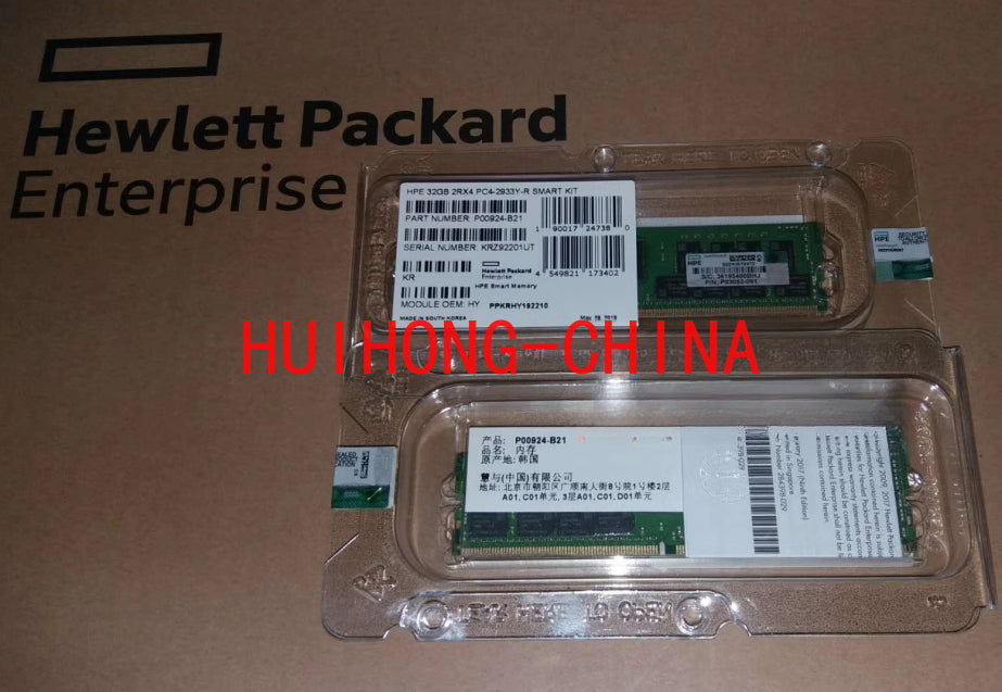 Servicer HP/HPE P00924-B21 32GB 2933Y Memory P03052-091 P06189-001