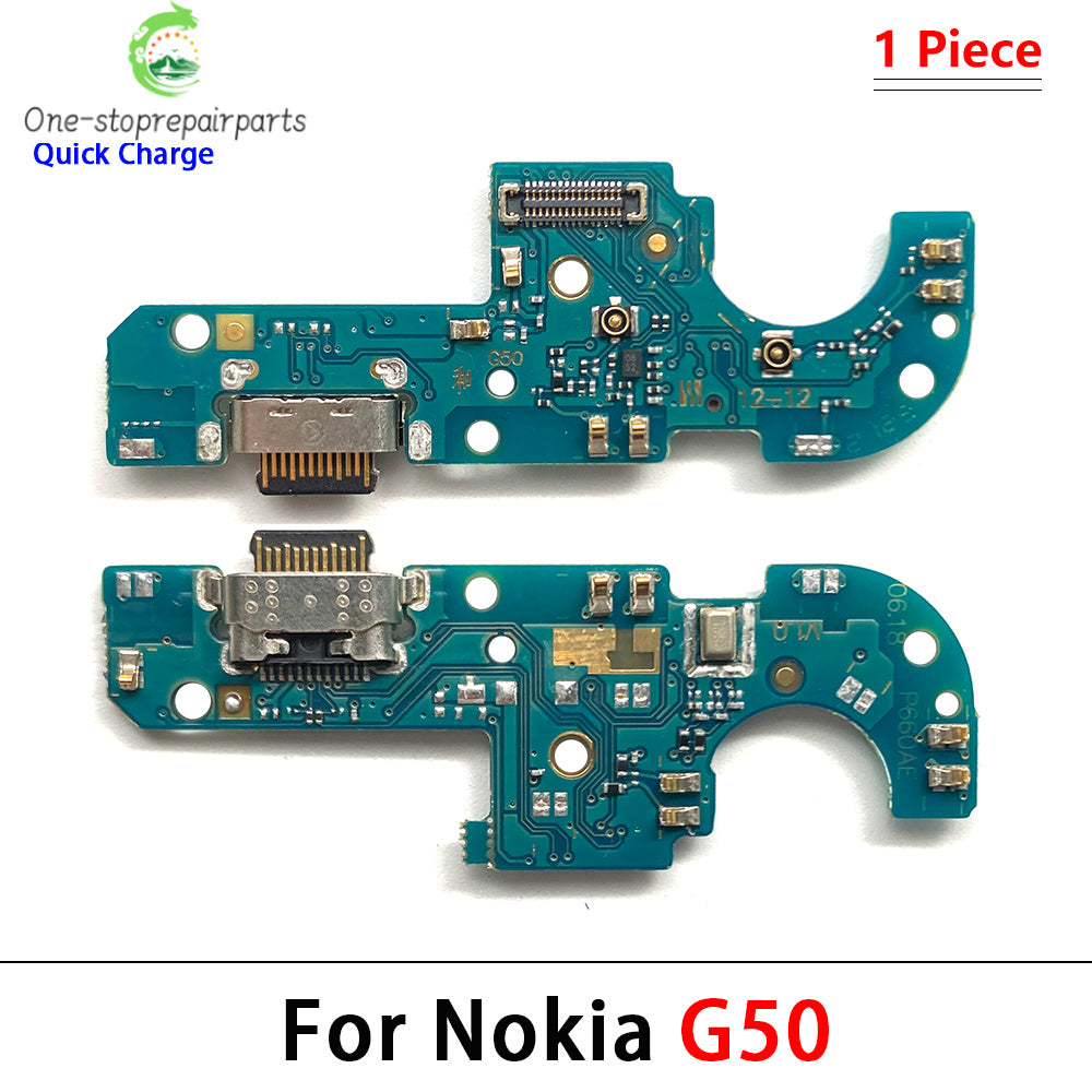 New For Nokia C1 C2 C12 C10 C20 C30 C21 Plus G10 G20 G50 G21 G11 USB Charging Board Port Dock Charger Connector Board Flex Cable Nokia phone repair parts