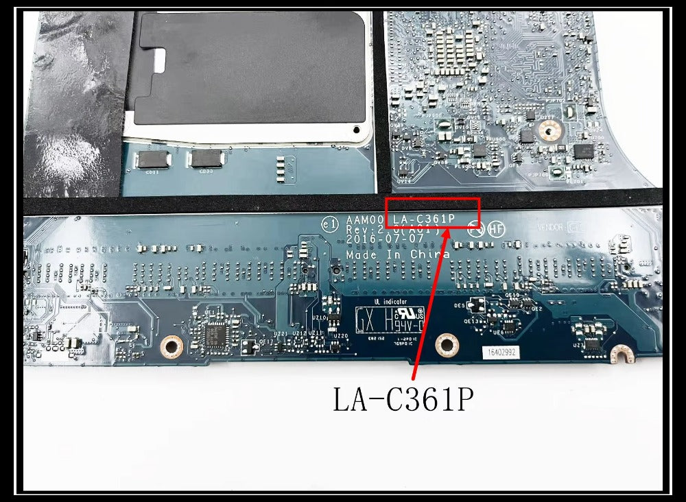 For DELL XPS 15 9550 Laptop Motherboard LA-C361P DDR4 with I5-6300HQ/I7-6700HQ CPU GTX960M GPU 100% Test Work Dell laptop repair parts