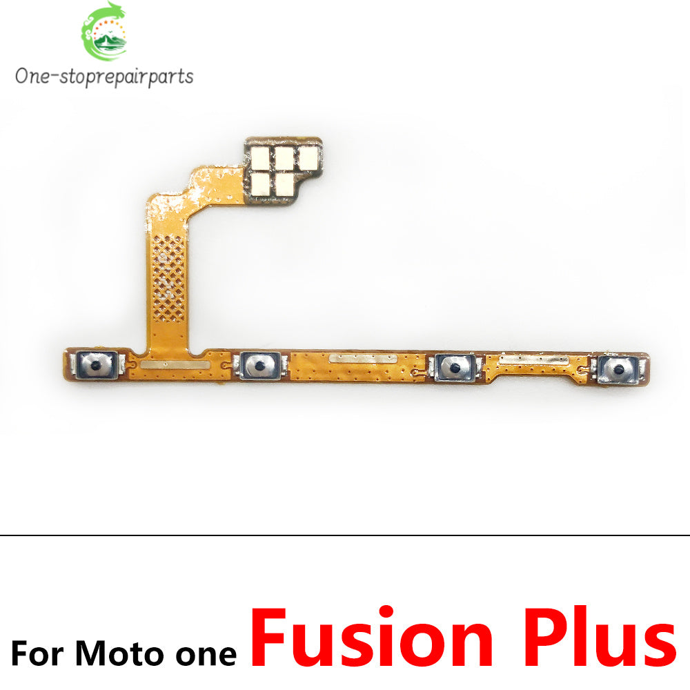 Power Volume Flex For Motorola For Moto One Zoom Hyper Vision Action Macro Fusion Plus / One 5G Power Button Flex Cable Motorola phone repair parts