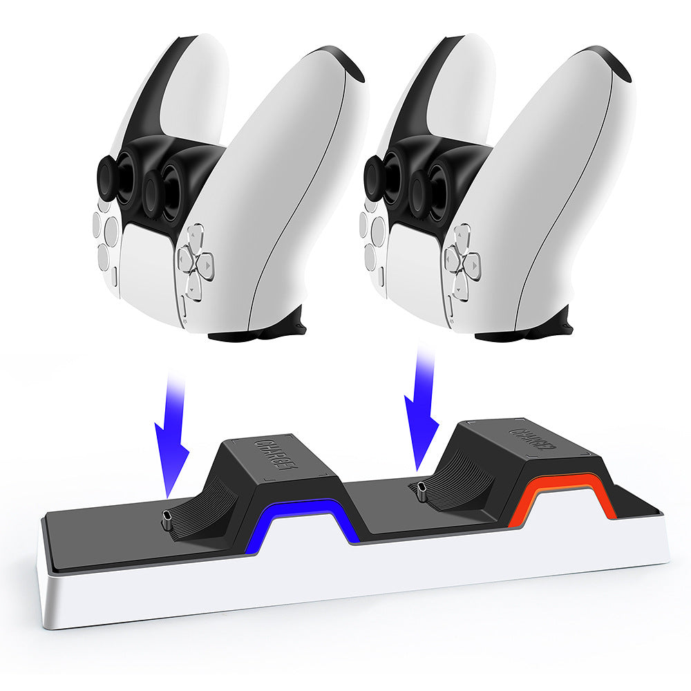 PS5 handle seat charger PS5 handle charging base with LED light PS5 handle charger PS5 dual charging accessories