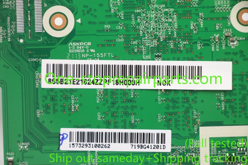 5B21E21624 For Lenovo 11 300e Gen 2 Chromebook Motherboard (4GB Ram, 32GB Storage, Intel Celeron N4020 Processor, Rev 1.5, WFC, No SD Reader)