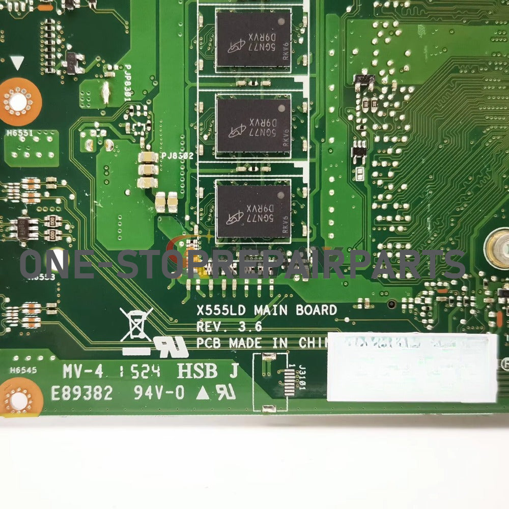 X555LD Laptop Motherboard For ASUS R557L VM510L X555LJ R556L VM590L FL5800L W519L X555LB DX992L FL5600L Mainboard I3 I5 I7 CPU ASUS laptop repair parts
