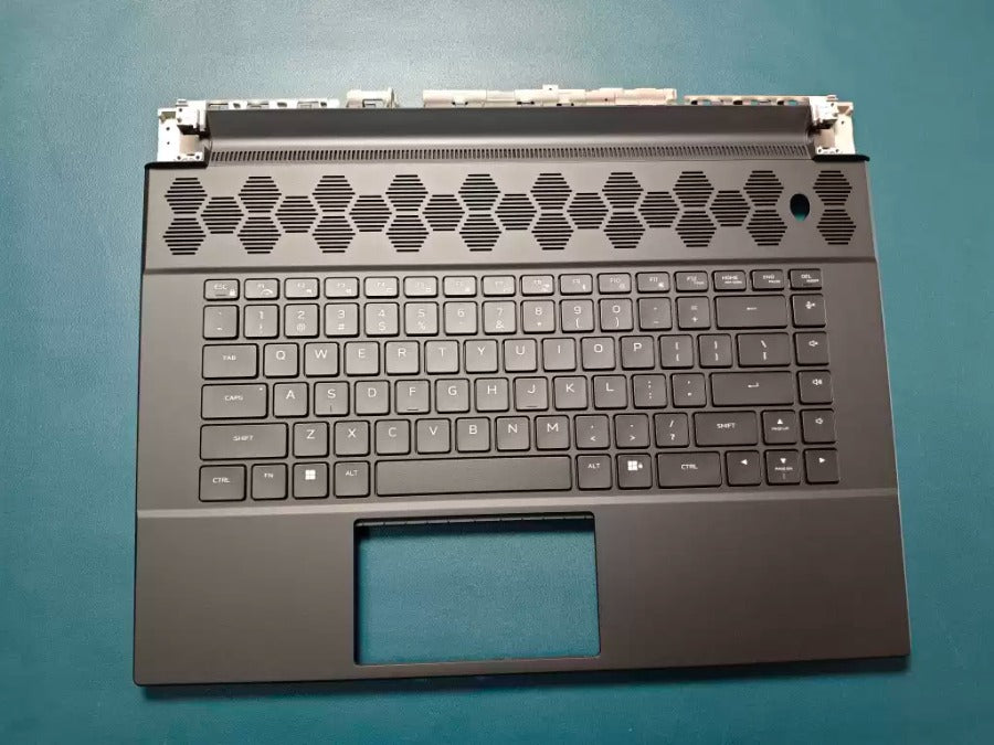 0CGM3Y Palmrest Upper Case US Keyboard For Dell Alienware M16 R1 palmrest with backlit keyboard CGM3Y/8TDGJ/NC97W Dell laptop repair parts