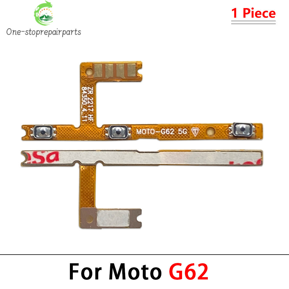 Power on off Volume Key Button Flex Cable For Motorola Moto G10 G20 G30 G100 G200 G50 G60 G60s G31 G51 G71 G22 G32 G52 G62 5G Motorola phone repair parts