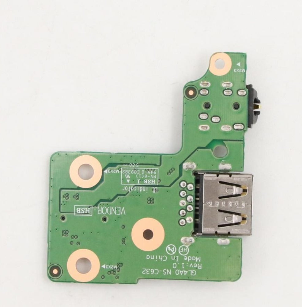 (5C50S73043) USB Sub Card board for Lenovo ThinkPad L14 Gen1 Gen2 audio USB daughterboard 5C50S73043 GL4A0 NS-C632