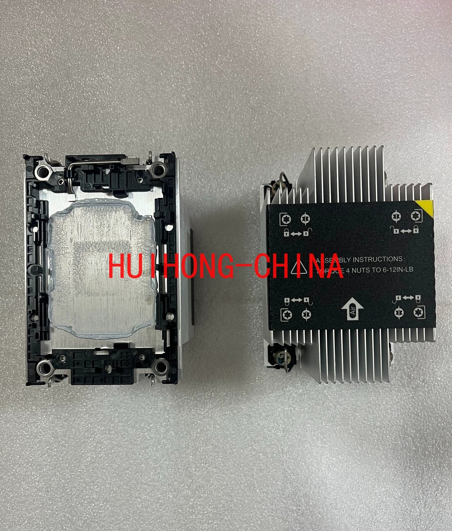 Servicer Ningchang R640-G40 original radiator, Dawning R620-G40 radiator