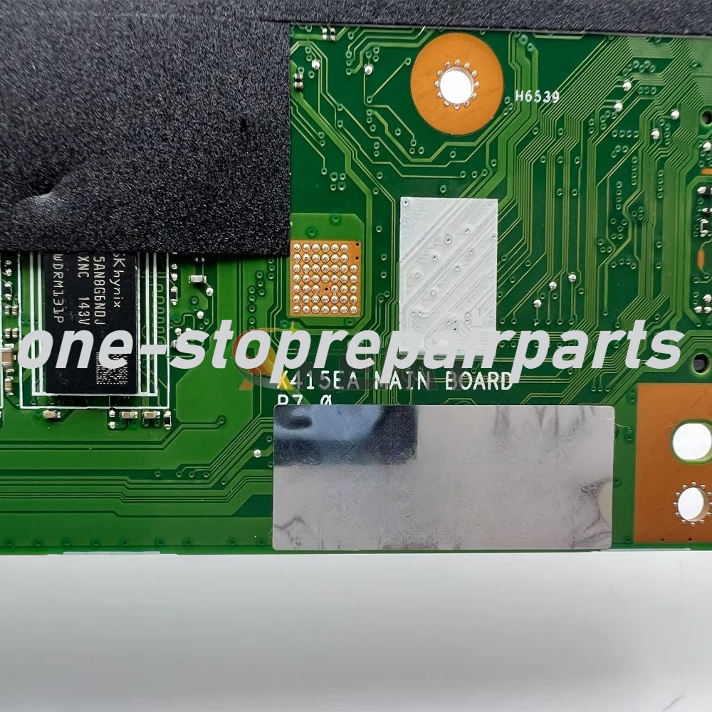 X415EA Laptop Motherboard For ASUS VivoBook X515EA F1500E V4200E V5200E X415EQ X415E F1400E X415EP Mainboard With I3 I5 I7 CPU ASUS laptop repair parts