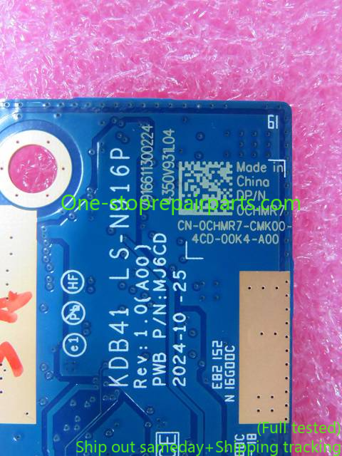 Dell Pro 14 Plus PB14250 USB/Switch Board CHMR7 0CHMR7 CN-0CHMR7 KDB41 LS-N916P MJ6CD USH BOARD power button USB port