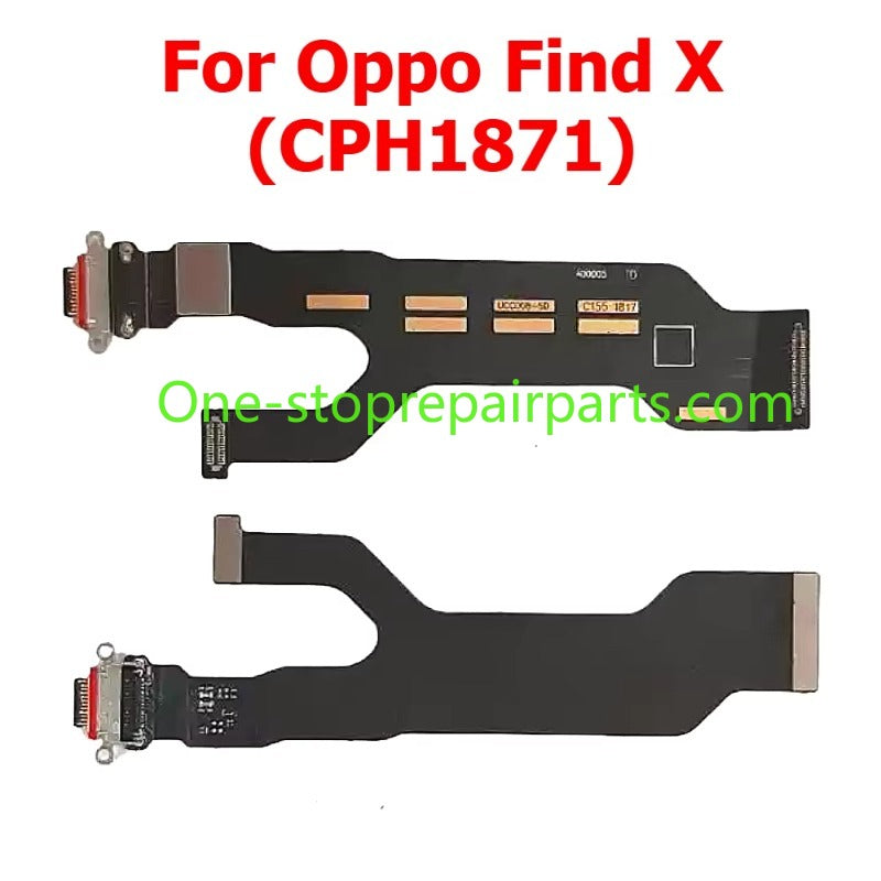 Charge Board For OPPO Find X5 Pro X3 Lite X2 Neo X 5G Charging Port Plate Ribbon Socket Usb Connector Phone Parts Flex Cables Oppo phone repair parts