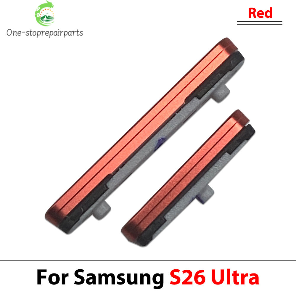 New Power Switch On Off Button Volume Key Button Flex Cable For Samsung S26 Plus Ultra 4G 5G Samsung phone repair parts