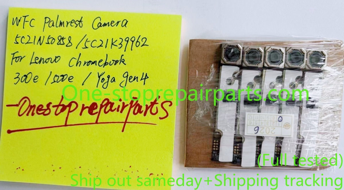 WFC Camera for Lenovo 300e 500e Yoga 4th Gen Chromebook Palmrest Camera 5C21N50858 5C21K39962