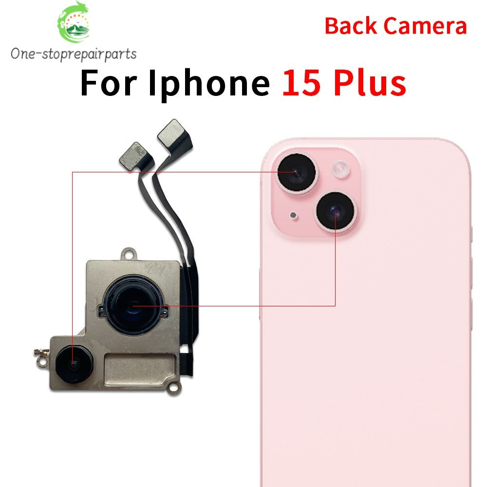 New For iPhone 11 12 13 14 15 Pro 11Pro 12Pro 13Pro 14Pro 15Pro Max Mini Plus Rear Big Back Camera Flex Cable Main Camera Module iPhone phone repair parts