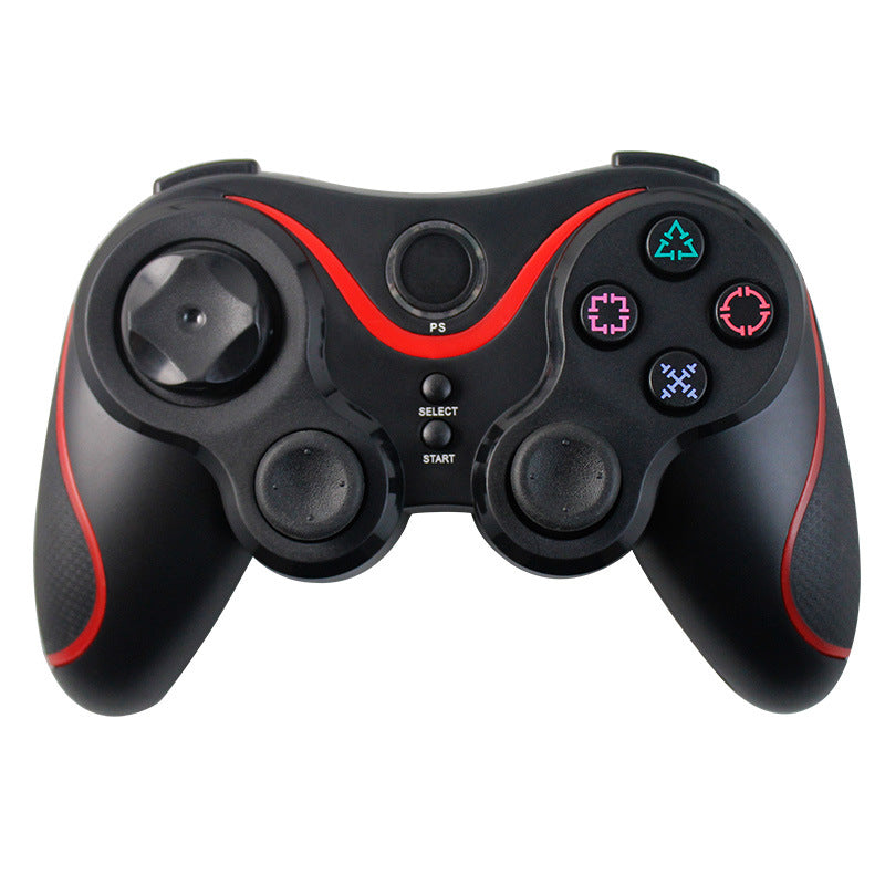 Nijia P3 wireless 2.4G game console handle PC computer P3 host special double vibration handle with receiver