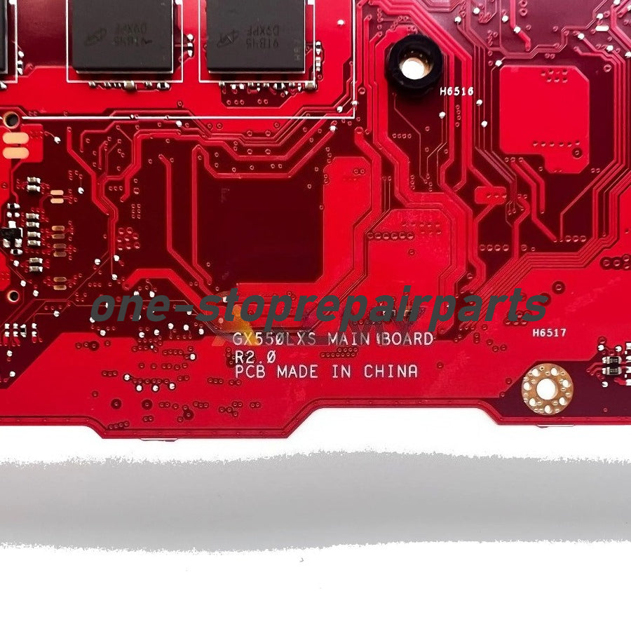 GX550LXS Laptop Motherboard For ASUS ROG Zephyrus Duo GX550LXS GX550LV GX550LS GX550 GX550LW GX550LU Mainboard 10th Gen I3 I5 I7 ASUS laptop repair parts