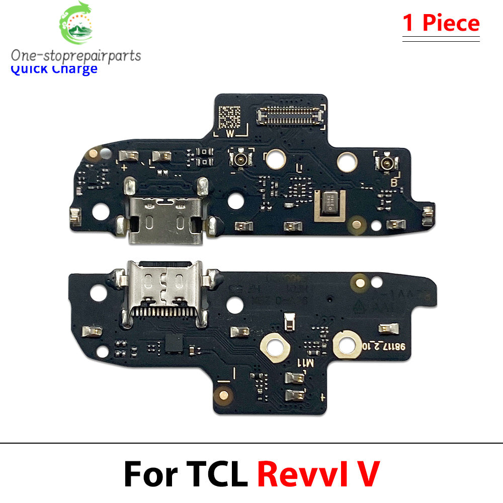 For TCL 30 SE Plus XE Plex T780H Revvl V Plus 5G USB Charging Port Dock Charger Plug Connector Board Flex Cable TCL phone repair parts