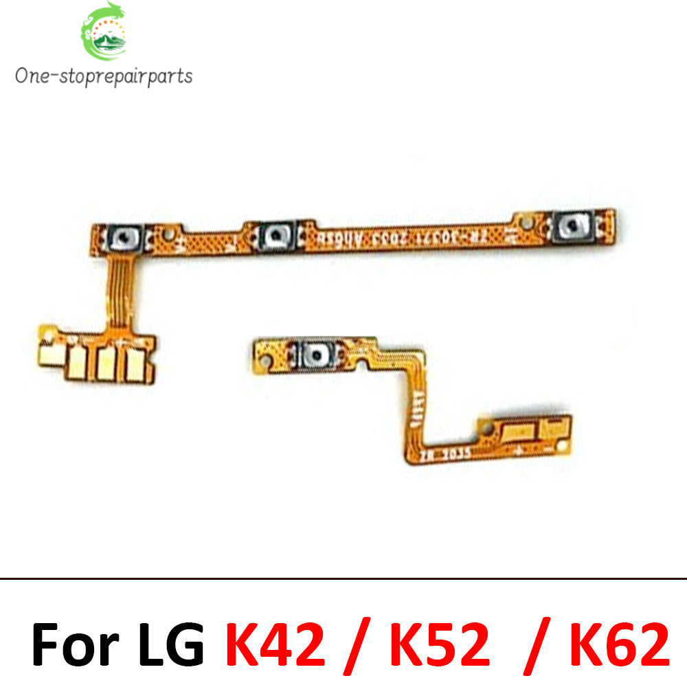 Power Flex Cable ON OFF Switch Button Flex Cable For LG K22 K50s k51 k51s K40 K40s K41s K61 K42 K52 K62 K12 Plus Replacement LG phone repair parts