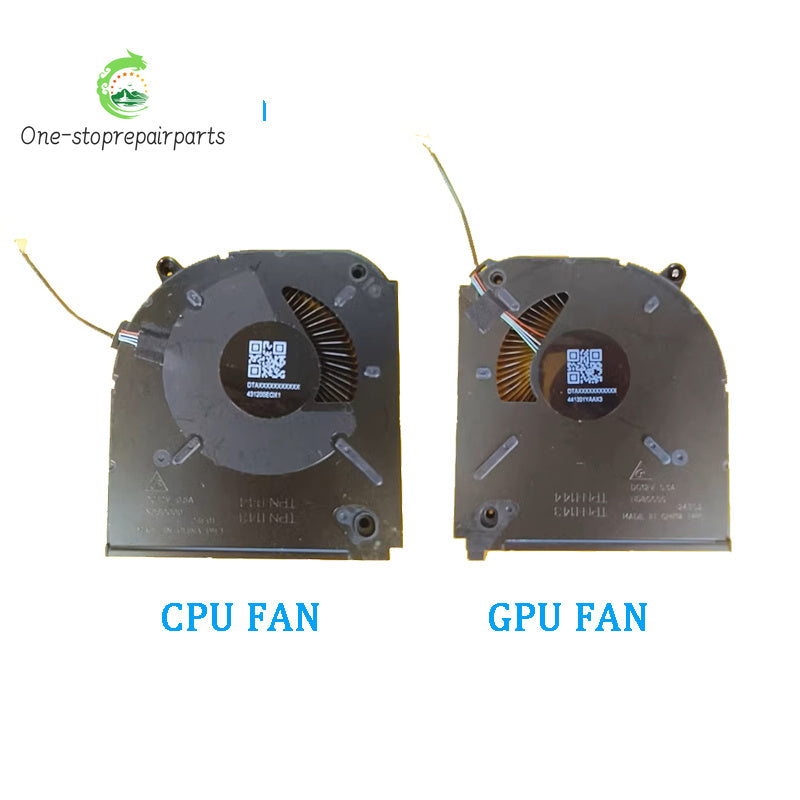 NEW ORIGINAL LAPTOP CPU GPU Cooling Fan For HP OMEN MAX 2025 TPN-I143 16-AH TPN-I144 HP laptop repair parts