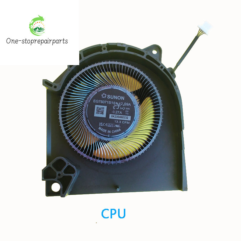 New Original Laptop CPU GPU Cooling Fan For Dell G15 5530 12V Dell laptop repair parts