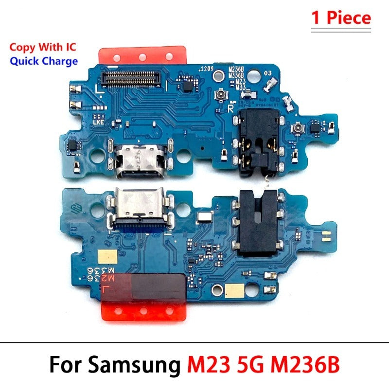 10Pcs USB Charger Charging Port Connector Flex Cable For Samsung M31 M31S M51 M10 M20 M30 M30s M21s M32 M52 M62 M13 M33 M53 5G Samsung phone repair parts