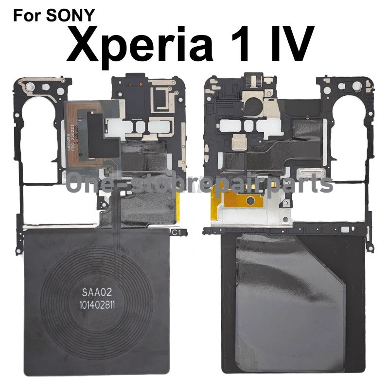 Aocarmo For Sony Xperia 1 IV XQ-XQ-CT72 CT62 CT54 CT44 SO‑51C Wireless Charging NFC Module Antenna Motherboard Cover Repair Part Sony phone repair parts
