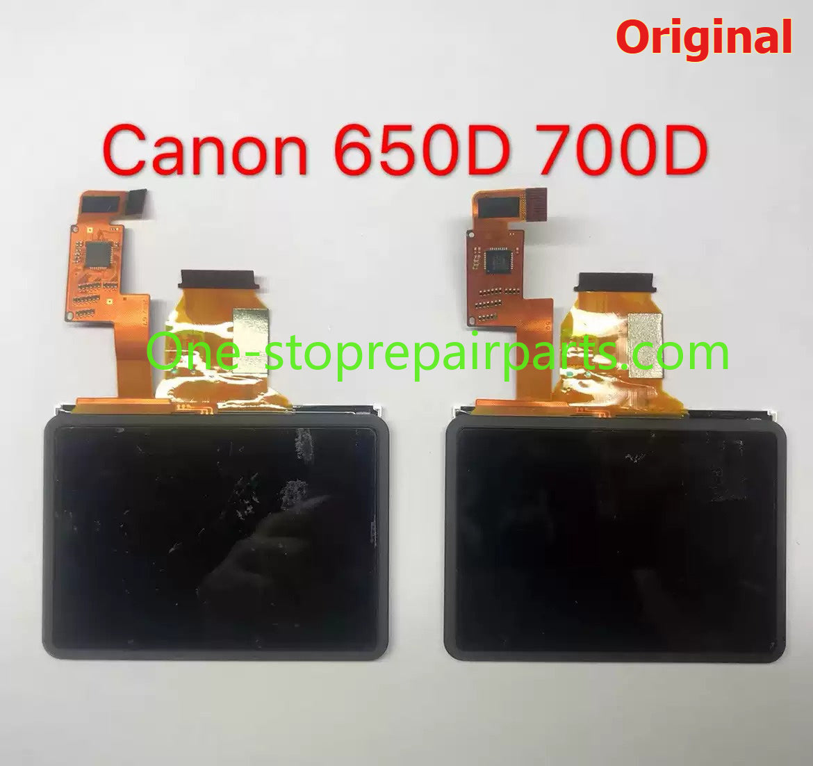 Original Canon EOS 650D 700D LCD Camera touch LCD screen dispaly panel with Backlight + Touch Digital Camera Repair parts