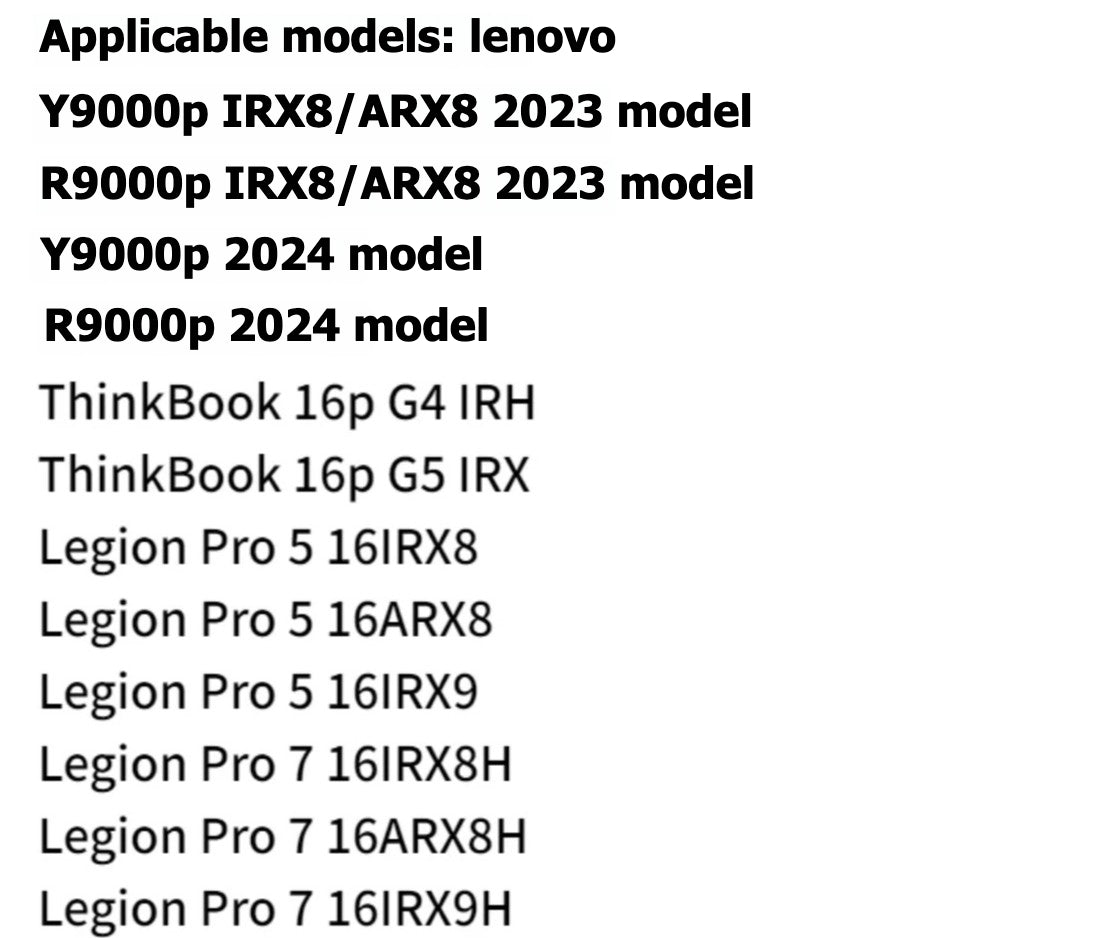 Genuine battery for Lenovo ThinkBook 16p G5 IRX Legion Pro 5 16IRX8 16ARX8 16IRX9 Legion Pro 7 16IRX8H 16ARX8H 16IRX9H L22C4PC0 L22B4PC0 L22X4PC0 L22M4PC0 L22D4PC0 BATTERY Lenovo Laptop repair parts