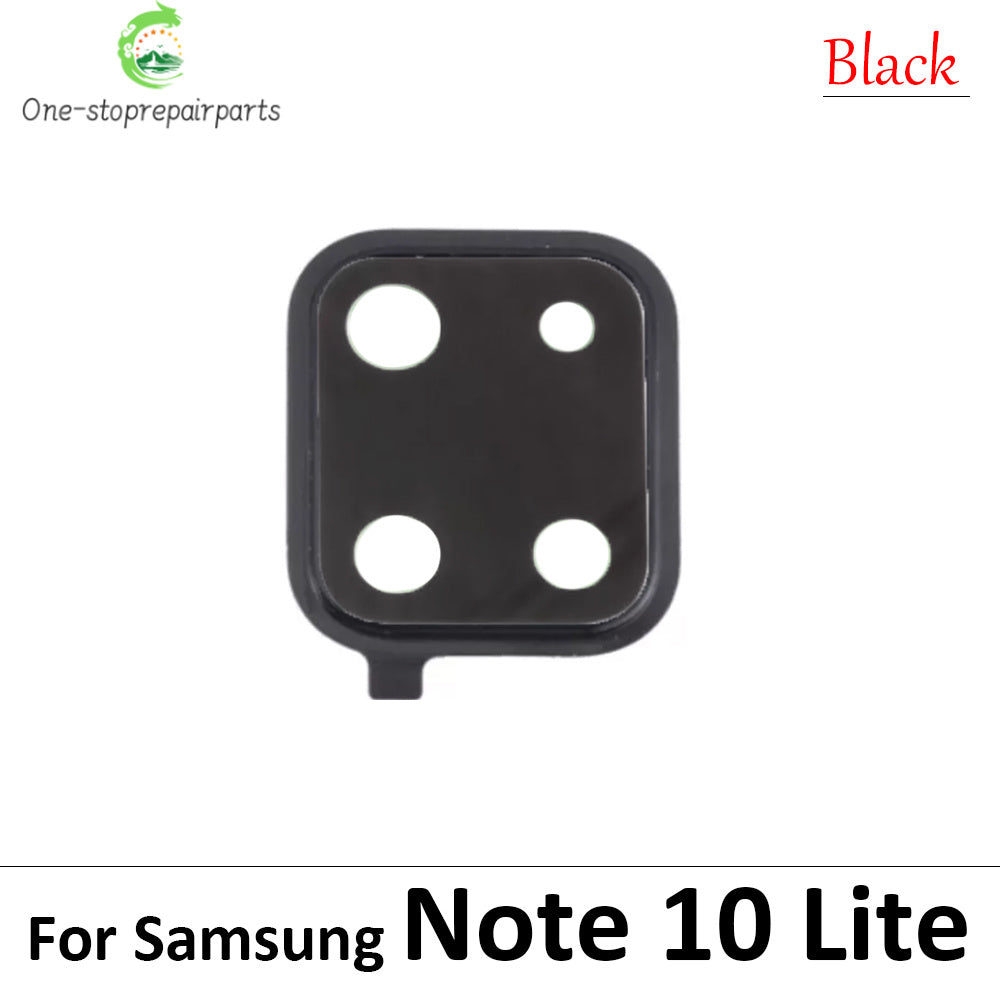 Housing Back Rear Camera Glass Lens With Cover Frame Holder For Samsung Note 20 / Note 20 Ultra / Note 10 Plus / Note 10 Lite Samsung phone repair parts