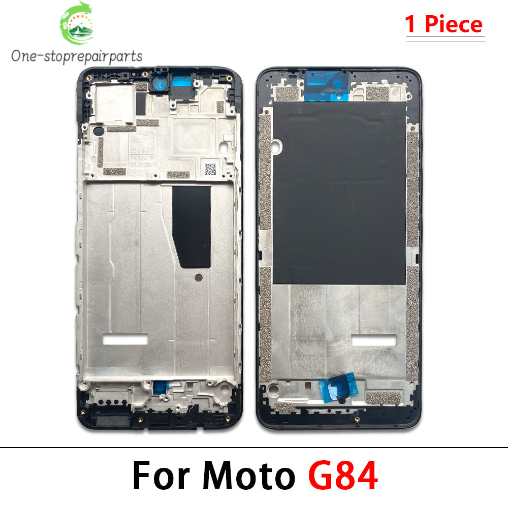Housing Middle Frame Bezel Plate Cover For Motorola Moto G04 G14 G24 G34 G54 G84 Power Motorola phone repair parts