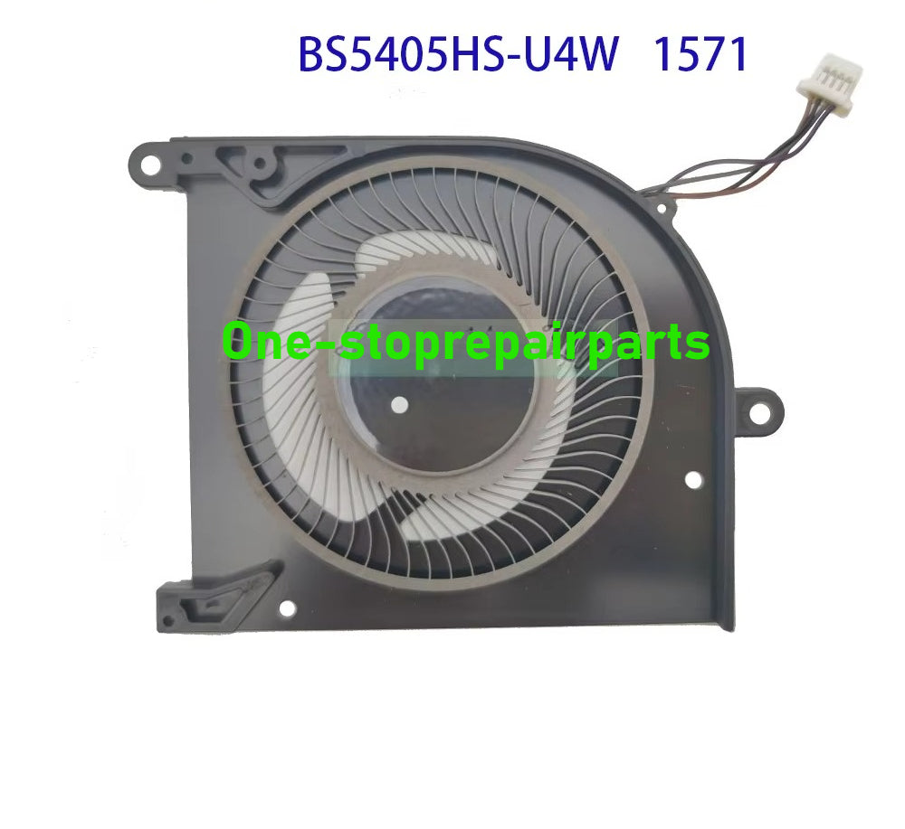 CPU GPU Cooling Fan For MSI Creator Z16 A11UT A11UE A11UX A11UET MS-1571 MS-1572 Notebook Cooler Fan BS5405HS-U4W BS4505HS-U5C MSI laptop repair parts