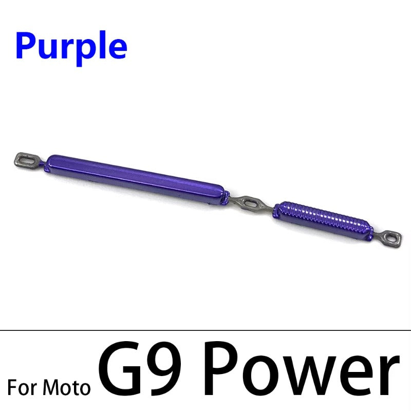 10Pcs/Lot, New For Motorola Moto G8 G9 Plus Play Power Lite Power Button + Volume Side Button Replacement Parts Motorola phone repair parts