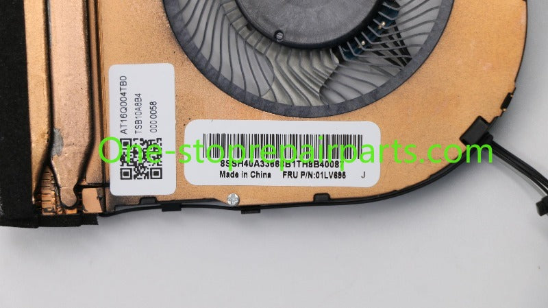 UMA CPU cooling fan and heatsink assembly for Lenovo ThinkPad T480s 01HW699 01HW697 01HW698 01LV695 DC 5V 5-wire 4-pin Lenovo laptop repair parts