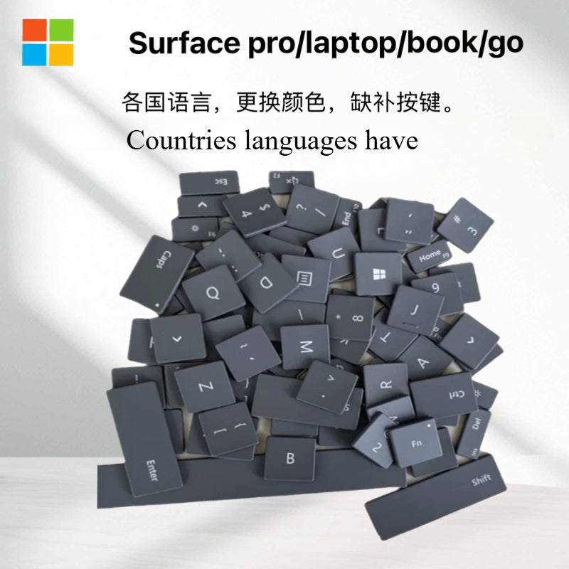 Microsoft Surface Laptop Studio Replacement Keycap Set Grey 1964