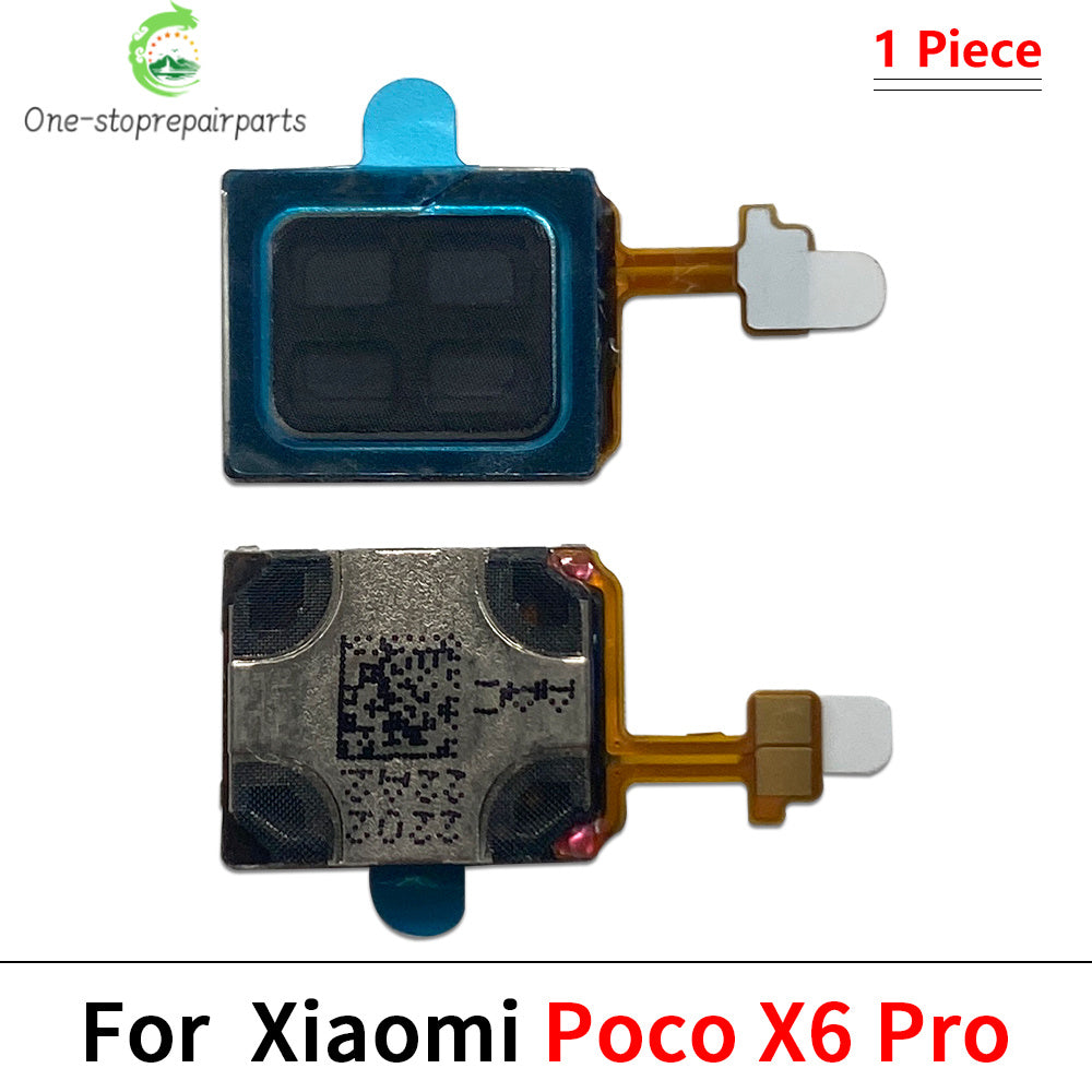 10Pcs, Front Top Earpiece Earphone Ear Speaker Sound Receiver For Xiaomi Poco F1 F2 F3 F4 F5 M3 M4 M6 X3 X4 X6 Pro 5G X3 GT Xiaomi Xiao mi phone repair parts