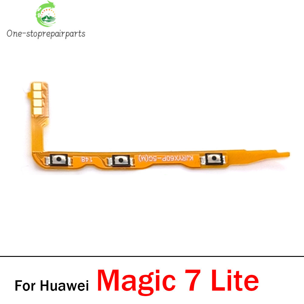 Power Switch On/Off Button Volume Key Button Flex Cable For Huawei Honor 50 60 70 80 90 Pro Se Lite Magic 4 5 6 7 Pro Lite Huawei phone repair parts