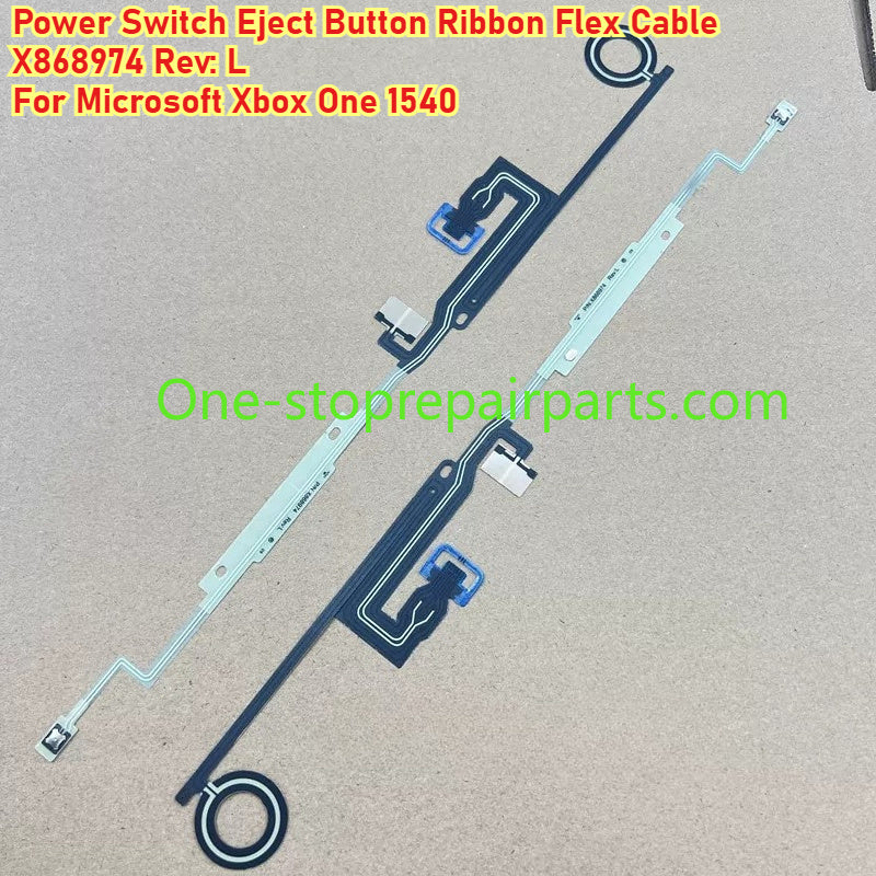 X852633 X868974 Power Switch Eject Sync Touch Sensor Button Ribbon Flex Cable For Microsoft Xbox 360 Slim Xbox 360 E Elite Xbox One 1540 Power Button Ribbon Flex Cable Game console repair parts