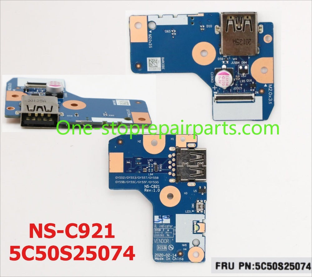 I/O Power USB board For Lenovo legion 5 5P Y/R7000P Y/R7000 2020H NS-C911/C921/D041/D281 5C50S25075 5C50S25069 5C50S25102