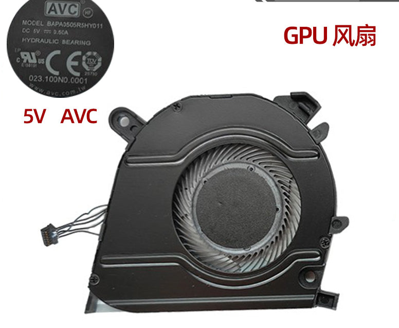 (Shipping fee not include)原装forLenovo ThinkBook 13s G2 ARE 散热风扇 笔记本CPU 显卡风扇 黑