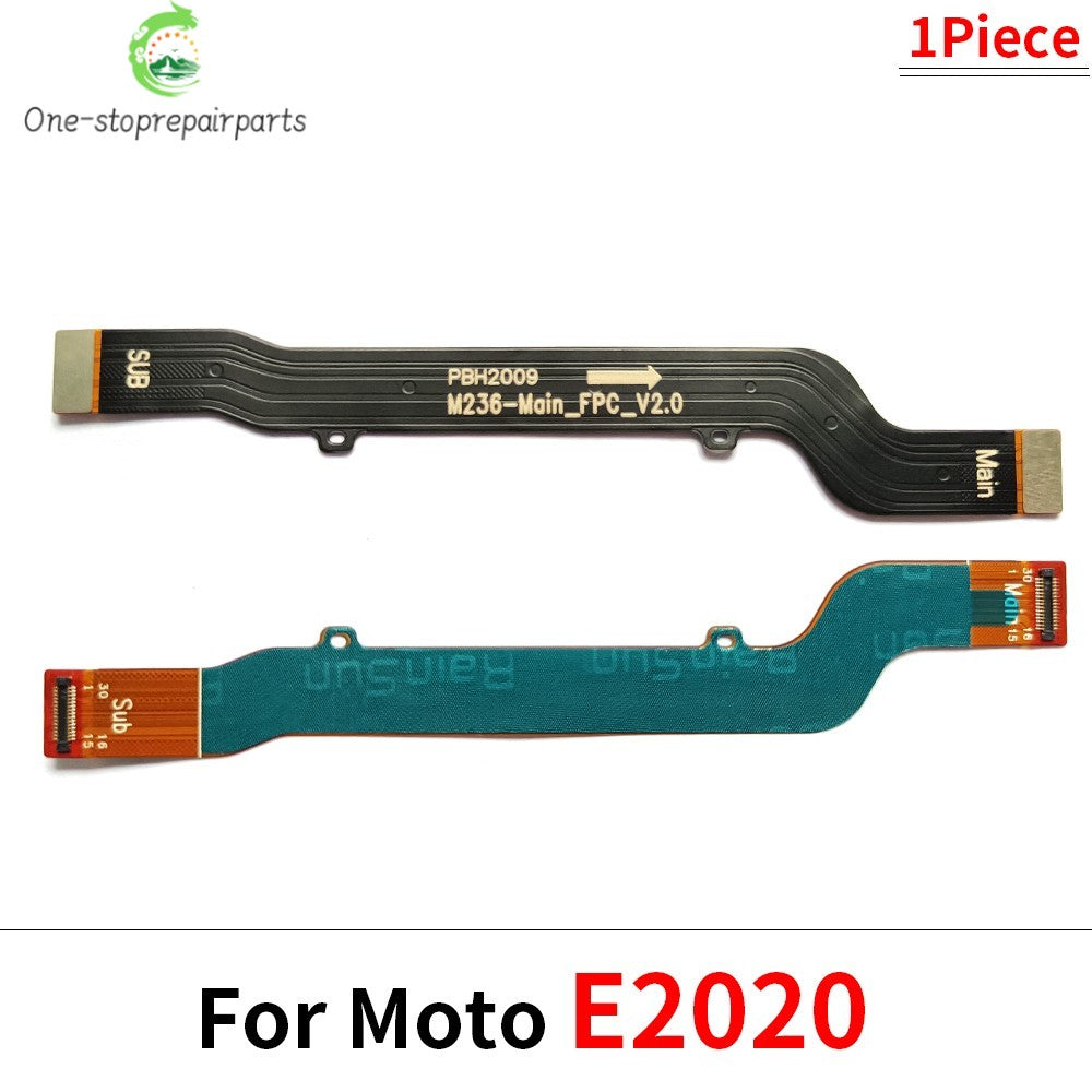 10Pcs,Mainboard For Motorola Moto E4 E5 Play Go E6 E7 Plus E 2020 Motherboard Main Board Connector Flex Cable Parts Motorola phone repair parts