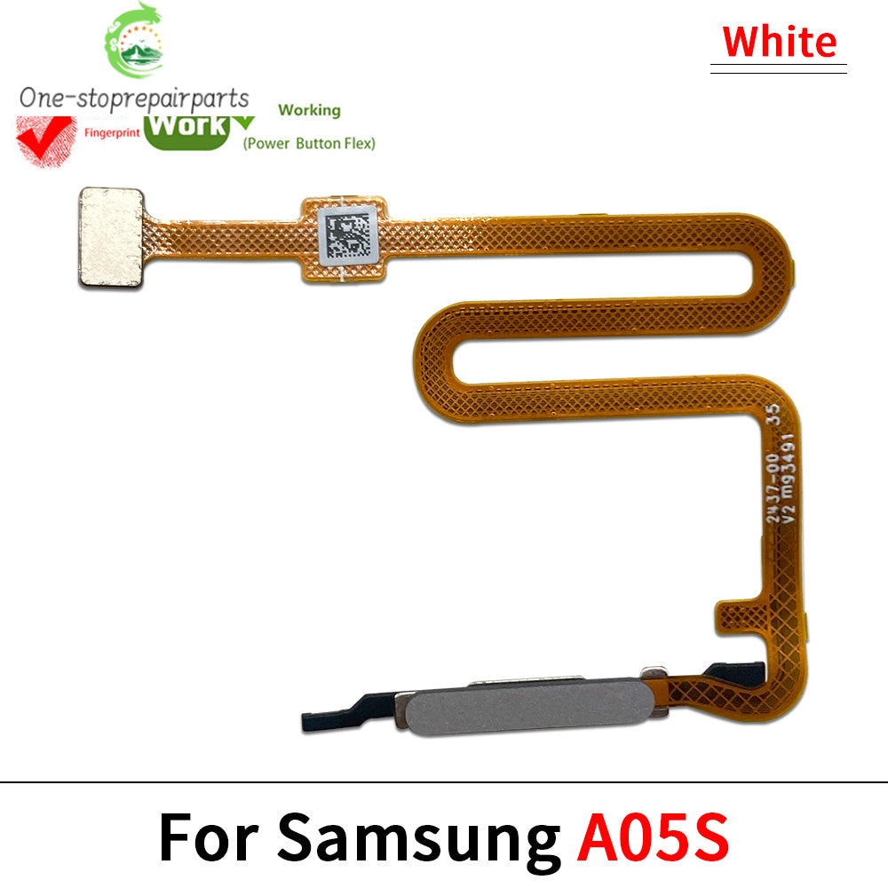 New For Samsung A03S A037F A04s A047F A05s A057F Fingerprint Sensor Home Return Key Menu Button Flex Cable Samsung phone repair parts